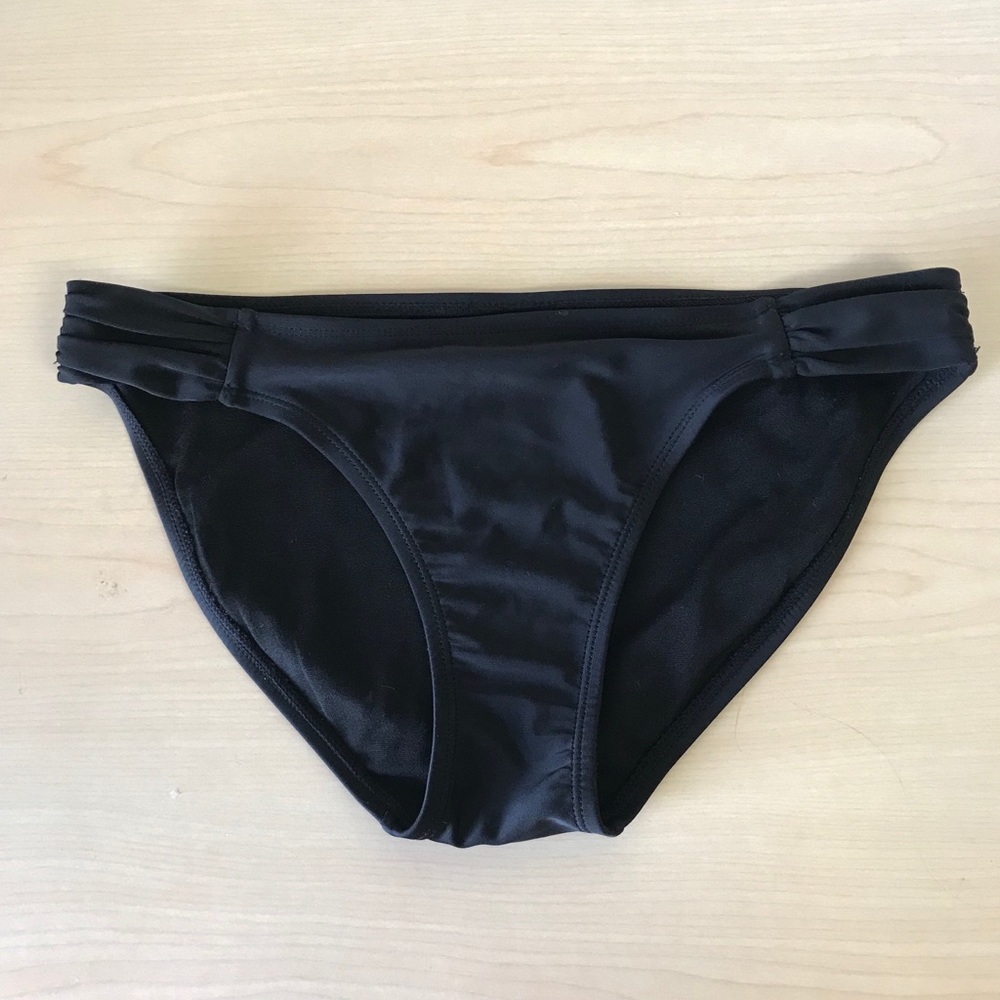 Black bikini bottom